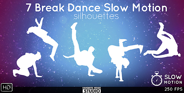 Break Dance Silhouettes alt