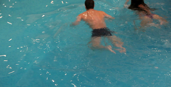 Couple In Pool