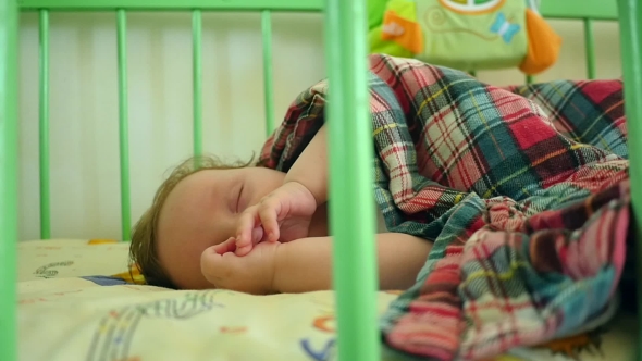Baby Sleeping In Crib