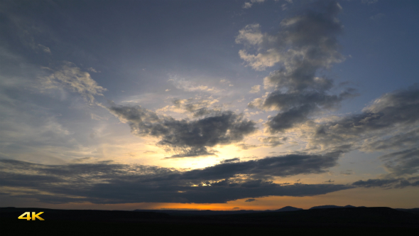 Wide Angle Sunset