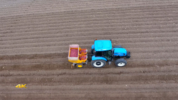 Aerial Tractor Sowing