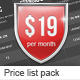 Premium Price List Pack - GraphicRiver Item for Sale