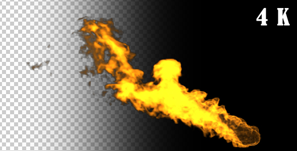 Fire Rising effect