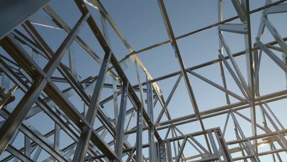 Steel Frame House Construction 