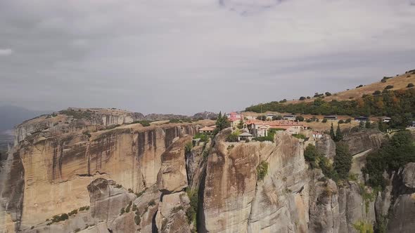 Building on a cliff