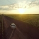 Chasing Car In The Rising Sun - VideoHive Item for Sale