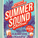 Summer Sound Poster/Flyer - GraphicRiver Item for Sale