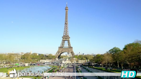 Eiffel Tower Beautiful Day