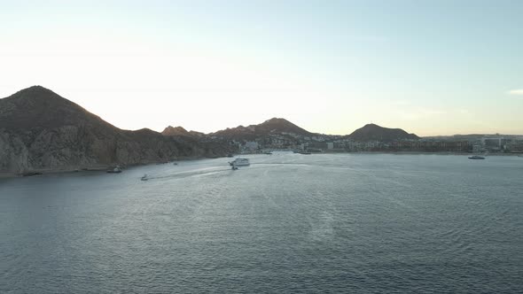 Cabo San Lucas Cinematic Sunset View