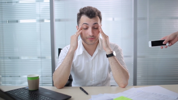 The Man Shouting In The Office