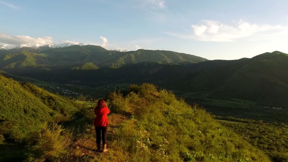 Woman on the Hill