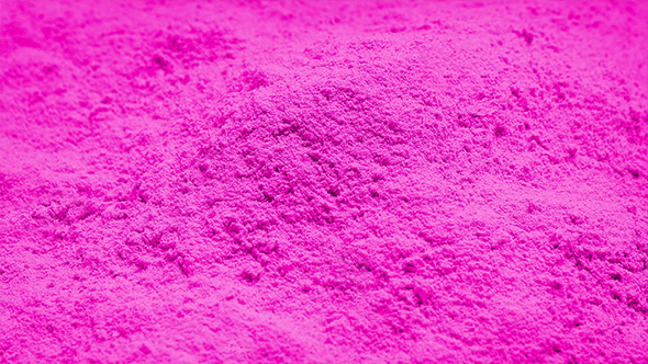 Pink Powder Rotating