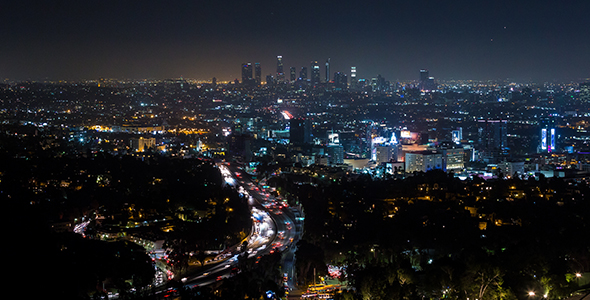 Los Angeles from Hollywood Bowl Overlook 2