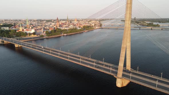 Riga city bridge