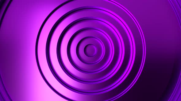 Purple Abstract Pattern of Circles with the Effect