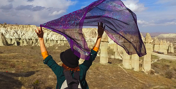 Tourist Woman- Cappadocia 