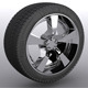 Chevrolet Camaro 2011 Chrome Wheel  - 3DOcean Item for Sale