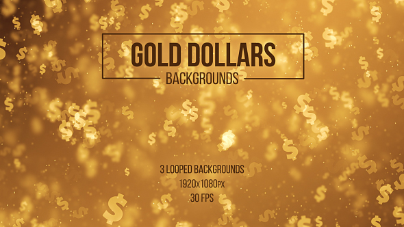 Gold Dollars Backgrounds
