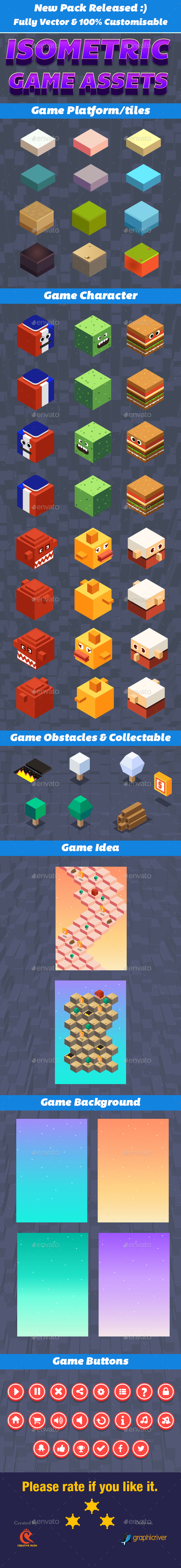Isometric Game Character Sprite