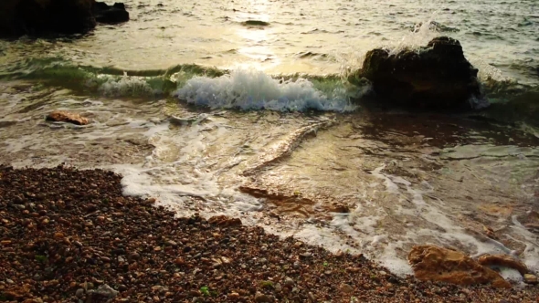 Sea Surf At The Coast