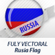 Russia Flag Badges - GraphicRiver Item for Sale