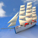 Clipper Ship - 3DOcean Item for Sale