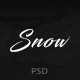 Snow - Minimal & Clean Portfolio PSD Template - ThemeForest Item for Sale