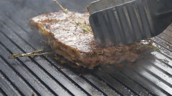 Steak On The Grill