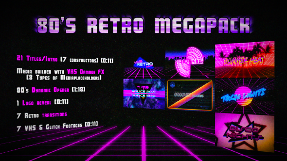 80's Retro Megapack
