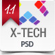 X-Tech Premium Psd template - ThemeForest Item for Sale