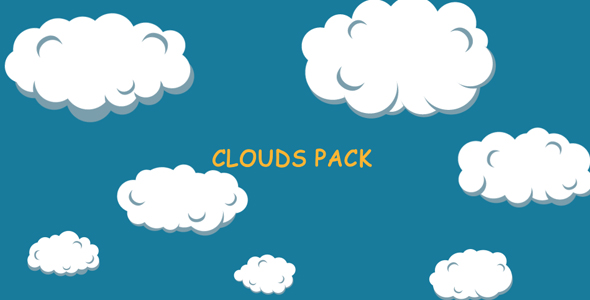 Cartoon Clouds Pack