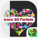 Icons 3D Particle - VideoHive Item for Sale