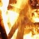 Charming Bonfire Flame Blazing In The Night,  View - VideoHive Item for Sale