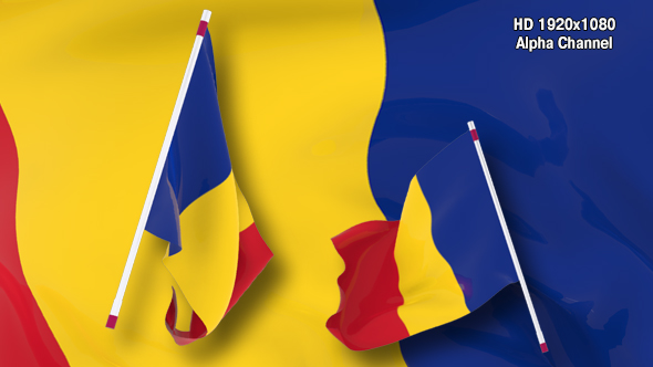 Flag Transition - Romania alt
