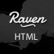 Raven - Minimal Blog HTML Template - ThemeForest Item for Sale