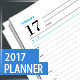 Planner, Diary, Organizer 2017 - GraphicRiver Item for Sale