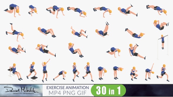 30 Looped Exercise - Woman