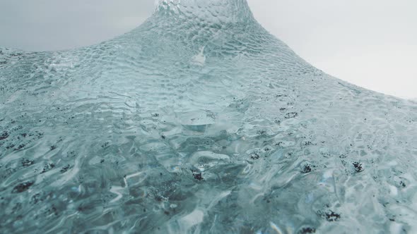 Diamond Beach on Iceland or Jokulsarlon Iceberg Beach