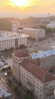 Center of Kyiv Ukraine