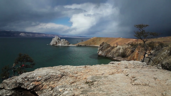 Lake Baikal. Cape Burkhan