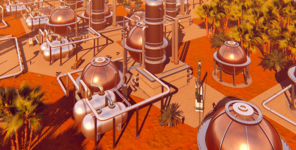 Panorama of Industrial Complex alt