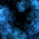 Blue Cloudy Tunnel On Black Background - VideoHive Item for Sale