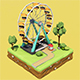Ferris Wheel - 3DOcean Item for Sale