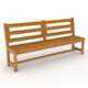 Lurong Bench - 3DOcean Item for Sale