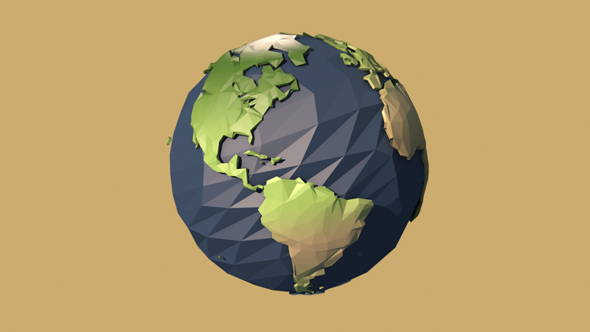 Earth - Low Poly