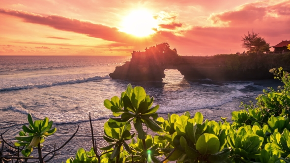 Sunset In The Ocean