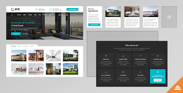 Hnk - Business and Architecture HTML Template