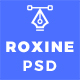 Multi Purpose Creative Agency Portfolio PSD Template - Roxine - ThemeForest Item for Sale