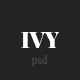 Ivy - Minima, Modern & Creative Portfolio PSD Template - ThemeForest Item for Sale