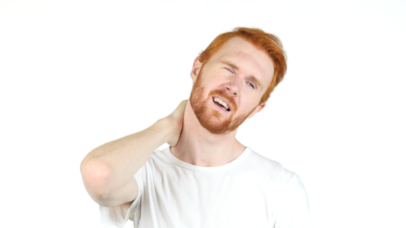 Pain in Neck, Man with Beard